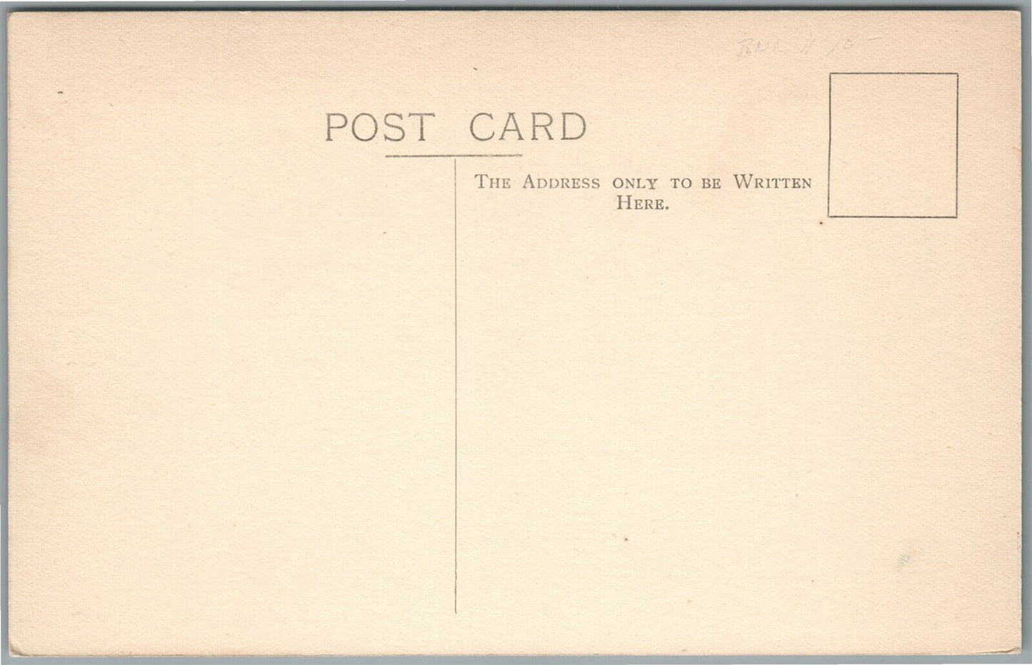 EARLY AVIATION HANDLEY PAGE BIPLANE ANTIQUE POSTCARD