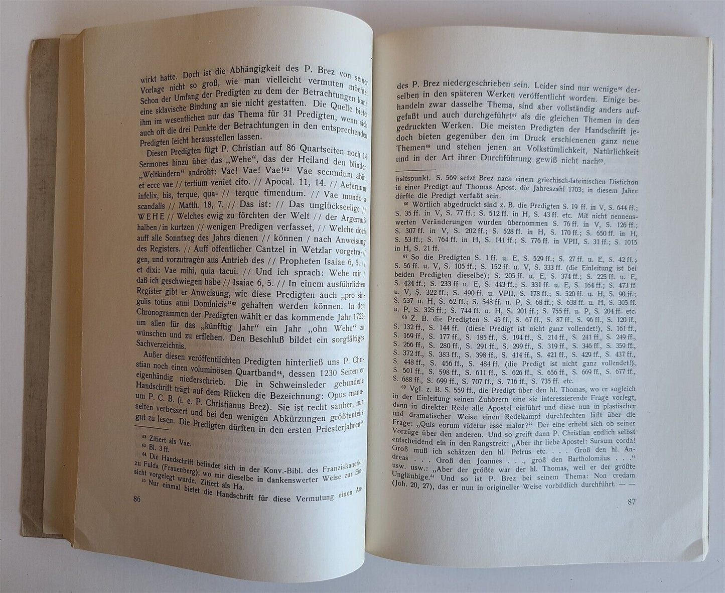 1935 BAROQUE LITERATURE RESEARCH in GERMAN antique