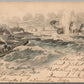 TORPEDO BOAT NAVAL BATTLE GERMAN ANTIQUE POSTCARD