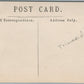 BRITISH MILITARY SHIP TORPEDO BOAT 052 ANTIQUE REAL PHOTO POSTCARD RPPC