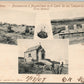 MEXICO MONUMENTOS A MAXIMILLIANO EN EL CERRO DE LAS CAMPANAS ANTIQUE POSTCARD
