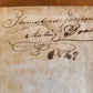 1829 QUAKERS General Causes in Yearly Meeting of Friends antique AMERICANA