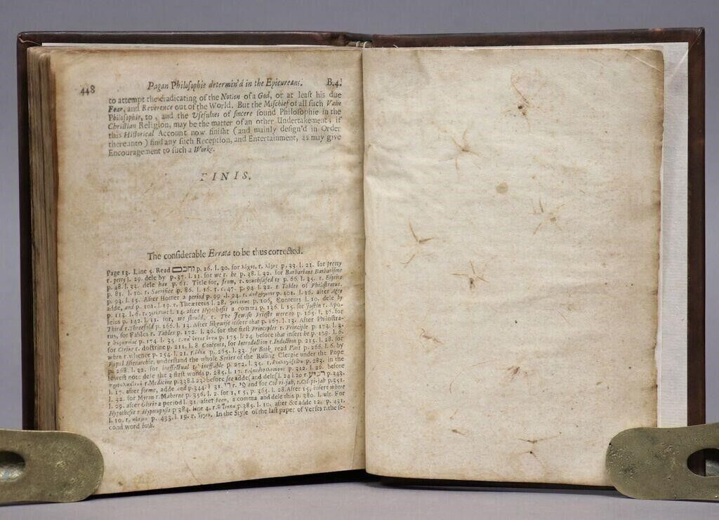 1670 COURT OF GENTILES by Theophilus Gale antique