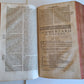 1682 PSALMS of DAVID COMMENTARY antiue PIGSKIN BOUND FOLIO vol. 5-6
