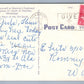 MAMMY'S CUPBOARD NATCHEZ MS 1954 VINTAGE POSTCARD GAS STATION PUMP