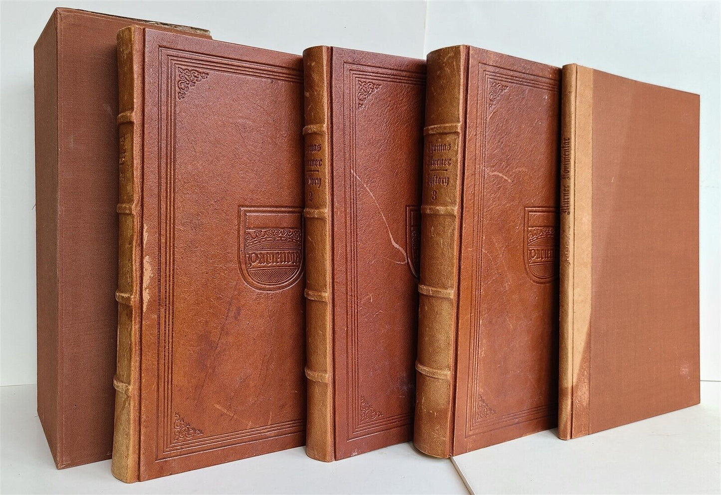 SABELLICUS HISTORY OF THE WORLD MANUSCRIPT ILLUSTRATED FACSIMILE EDITION 4 vols