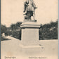 ST. PETERSBURG RUSSIA PETERHOF FRENCH KING FRANCIS I MONUMENT ANTIQUE POSTCARD