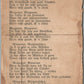 GERMAN WWI ERA MILITARY COMIC ANTIQUE POSTCARD w/ SONG