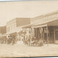 NELSON MO MAIN STREET ANTIQUE REAL PHOTO POSTCARD RPPC