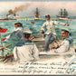 GERMAN SAILORS ANTIQUE POSTCARD