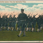 BLUE JACKETS ASHORE FROM BATTLESHIP FLEET ANTIQUE POSTCARD