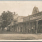 MARQUANO MO STREET SCENE GENERAL STORE ANTIQUE REAL PHOTO POSTCARD RPPC