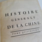 1777 GENERAL HISTORY of CHINA by Moyriac de Mailla 3 VOLUMES antique in FRENCH