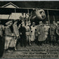AMERICAN AVIATION COMMISSION ON ITALIAN FRONT WWI ERA ANTIQUE POSTCARD