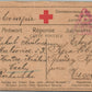 AUSTRO-HUNGARIAN PRISONERS OF WAR RED CROSS 1917 WWI ERA ANTIQUE POSTCARD