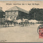 GERMAN MILITARY CELEBRATION in METZ FRANCE ANTIQUE POSTCARD