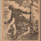 1915 AD for WWI FRENCH MILITARY PROPAGANDA of SOLDIER'S STORIES ANTIQUE POSTCARD
