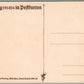 EARLY AVIATION MILITARY AIR BALLOON GERMAN ANTIQUE POSTCARD