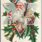 SANTA MERRY CHRISTMAS ANTIQUE POSTCARD
