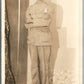 SPANISH CIVIL WAR ERA OFFICER 1939 VINTAGE REAL PHOTO POSTCARD RPPC
