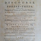 1786 SILVA: DISCOURSE OF FOREST TREES 2 VOLUMES ILLUSTRATED antique in ENGLISH