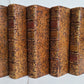 1732 -1734 HISTORY of POPES 5 VOLUMES antique in FRENCH prohibited by church