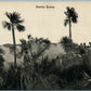 SPANISH AMERICAN WAR BATTLE SCENE ANTIQUE POSTCARD