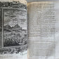 1770 BIBLE in LATIN - GERMAN ILLUSTRATED MASSIVE FOLIOS 2 volumes antique