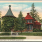 TOP OF ORANGE MOUNTAIN NJ EYRIE AT EAGLE ROCK ANTIQUE POSTCARD