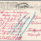 EARLY AVIATION 1915 MILITARY ANTIQUE POSTCARD