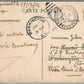 FIRST BATTLE of the AISNE WWI ERA ANTIQUE POSTCARD
