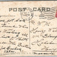 BLUE JACKETS ASHORE FROM BATTLESHIP FLEET ANTIQUE POSTCARD
