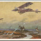 EARLY AVIATION 1915 MILITARY ANTIQUE POSTCARD