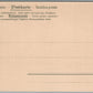 SMS BRANDENBURG GERMAN SHIP ANTIQUE POSTCARD