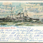 HM TORPEDKRYSSARE ORNEN SWEDISH SHIP ANTIQUE POSTCARD