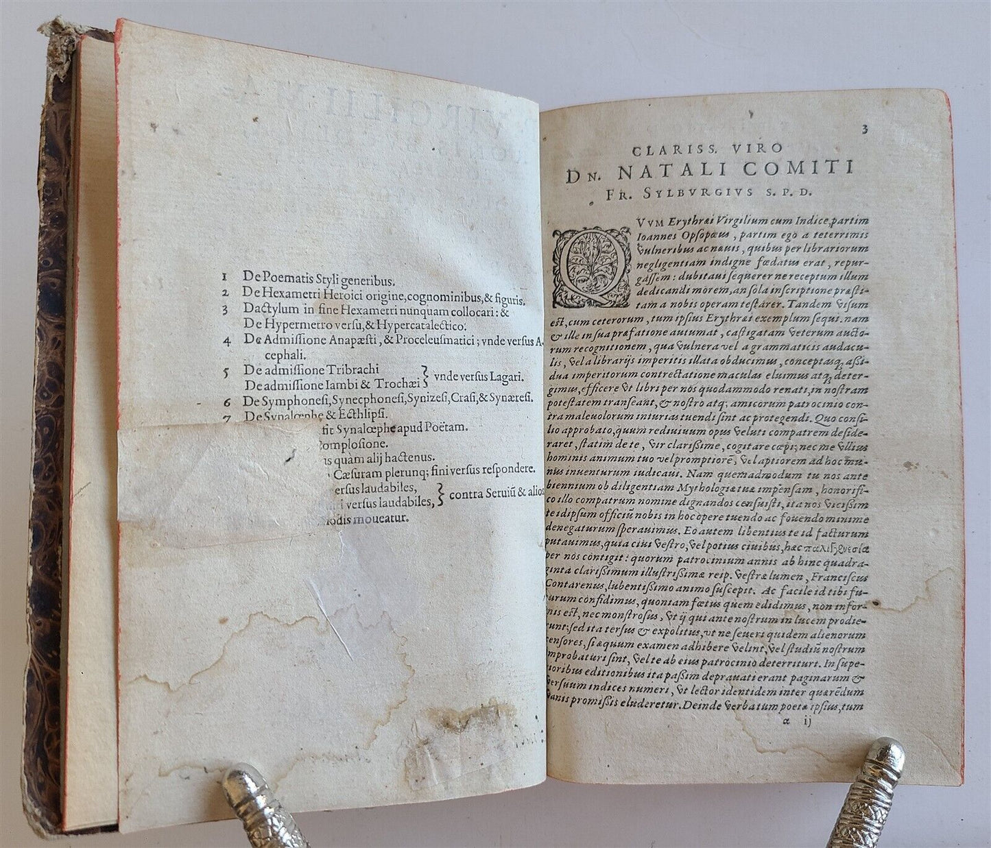 1583 VIRGIL ROMAN POETRY antique Bucolica, Georgica, et Aeneis 16th CENTURY