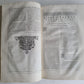 1593 Disputationum Roberti Bellarmini Politiani antique PIGSKIN FOLIO 16th CENT.