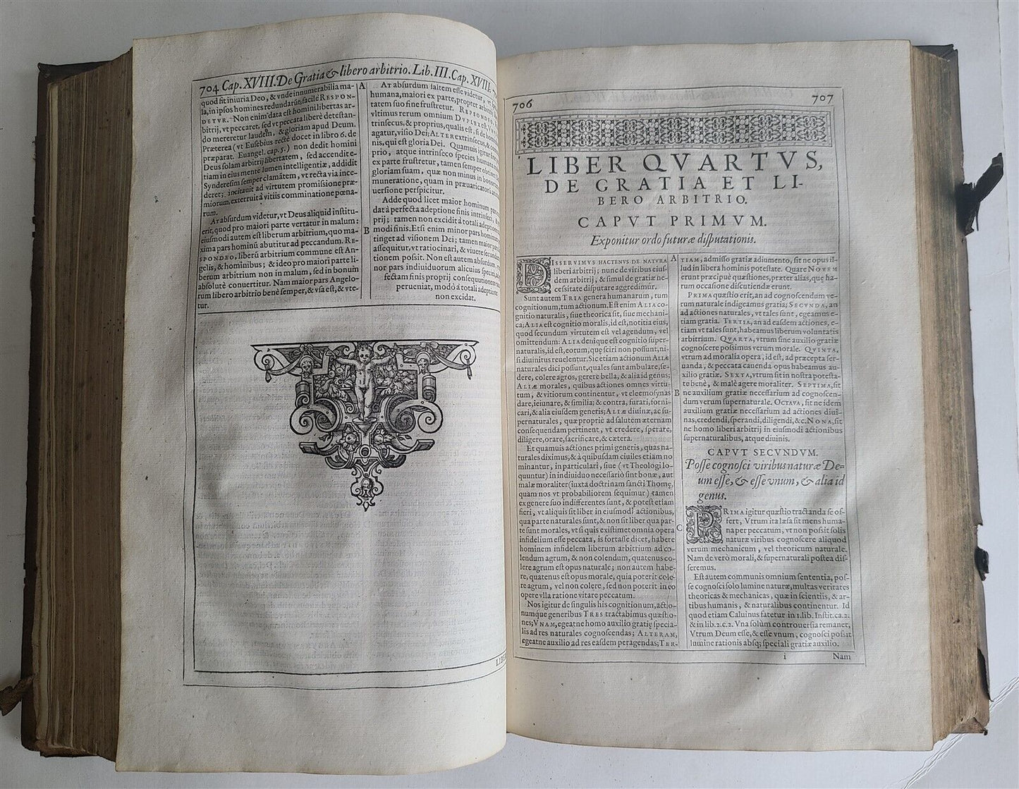 1593 Disputationum Roberti Bellarmini Politiani antique PIGSKIN FOLIO 16th CENT.