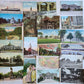 Lot of 510 ANTIQUE & VINTAGE POSTCARDS RPPC TOWN VIEWS GREETINGS mix