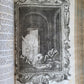 1770 BIBLE in GERMAN & LATIN ILLUSTRATED 2 FOLIO VOLUMES antique PIGSKIN BINDING