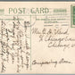 MERRY CHRISTMAS TO YOU JOHN WINSCH 1911 ANTIQUE POSTCARD