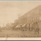KNOBNOSTER MO MAIN STREET ANTIQUE REAL PHOTO POSTCARD RPPC
