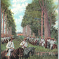 TROUP OF CUBAN CAVALRY ANTIQUE POSTCARD 1895 REVOLUTION