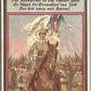 GERMAN CROWN PRINCE MILITARY PROPAGANDA ANTIQUE POSTCARD