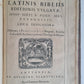 1603 BIBLE LATIN PLANTIN BIBLIA SACRA antique MASSIVE FOLIO OLD & NEW TESTAMENT