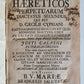 1758 ANTI-HERETICS TREATISE by CYPRIAN antique