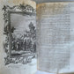 1770 BIBLE in LATIN - GERMAN ILLUSTRATED MASSIVE FOLIOS 2 volumes antique