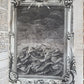 1770 BIBLE in LATIN - GERMAN ILLUSTRATED MASSIVE FOLIOS 2 volumes antique