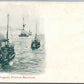 GERMAN TORPEDO FLEET WWI ANTIQUE POSTCARD