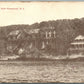 LAKE HOPATCONG NJ ITHANNEL HOUSE ANTIQUE POSTCARD